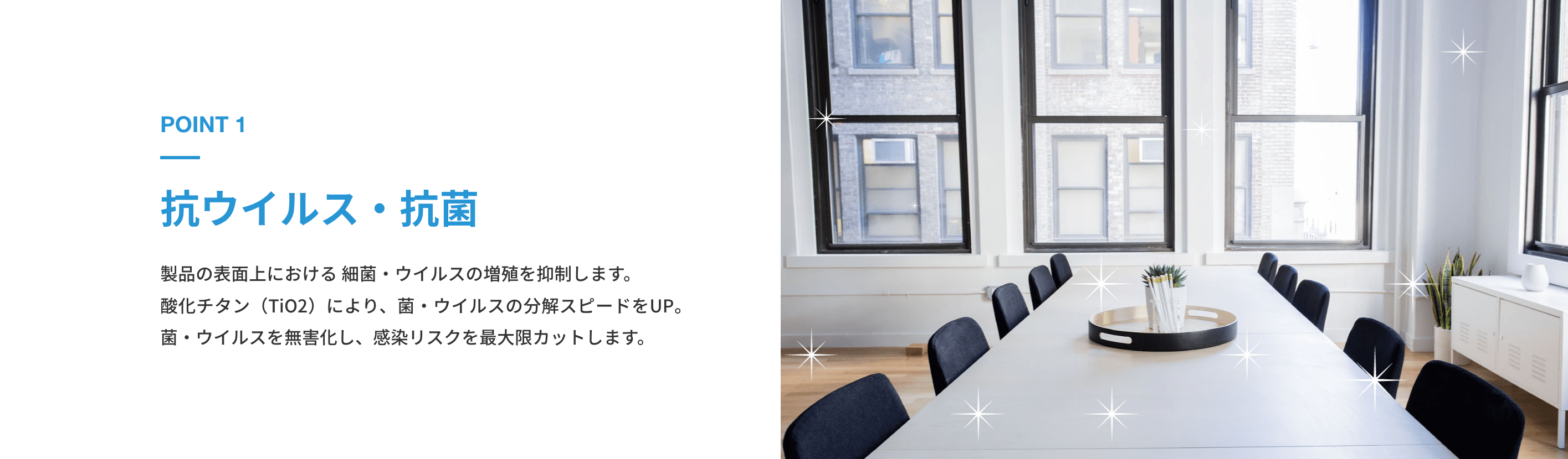 抗ウイルス・抗菌